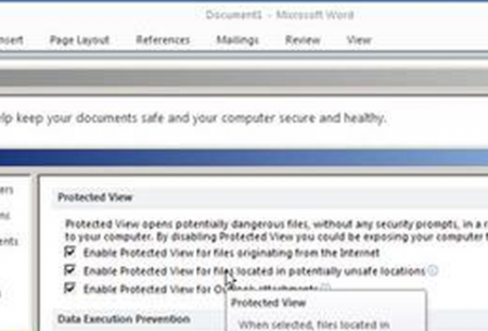 Microsoft Word 2016's Protected View