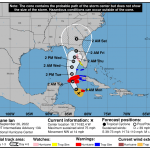 Hurrican Ian Forecast Map as of 9/26/2022 @ 2pm.